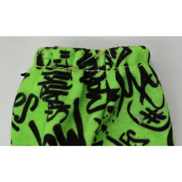Rainbow High Jade Hunter Green Shorts with Black Writing - Picture 6 of 9